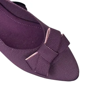 41Hawthorn (7.5) Oaklyn Knit Ballerina Flat - Stitch Fix Bow Detail Slip On Knit thumbnail 7