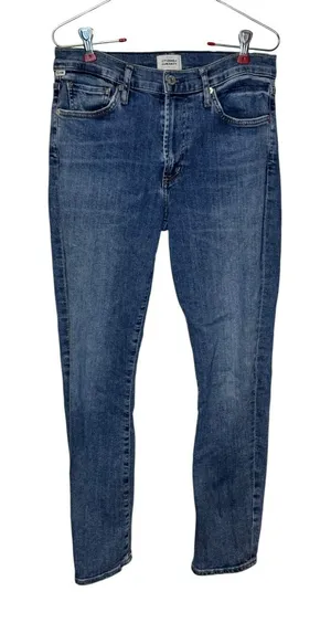 Citizens of Humanity Women's Jeans Skyla Skinny Pockets Mid-Rise Denim‎ Blue 28 thumbnail 1
