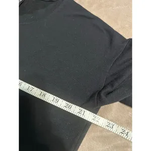 Athleta Crewneck Sweatshirt Tunic Size Small Black Soft Pullover Athleisure thumbnail 6
