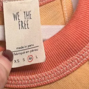 Free People We The Free Orange Creamsicle Twin Peaks Tank – Vintage Boho (M) thumbnail 6