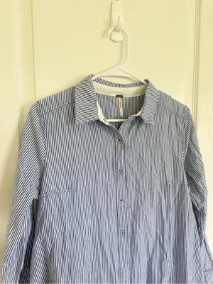 Free People All For You Striped Shirt Dress thumbnail 5