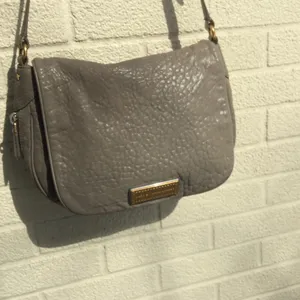 Marc by Marc Jacobs Leather grey beige Crossbody thumbnail 2