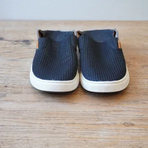 OluKai Women's Size 7.5 Pehuea Slip On Sneakers Navy Excellent Mesh Drop-In Heel thumbnail 5