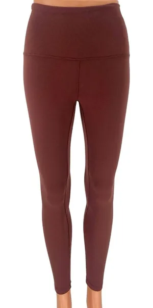 Crz Yoga Brown High Rise Pull On Stretch Comfy Athletic Workout Leggings Size XS thumbnail 1