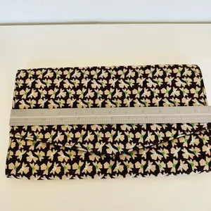 Old Navy NWOT brown/tan/green print clutch 12x7x2‎ thumbnail 6