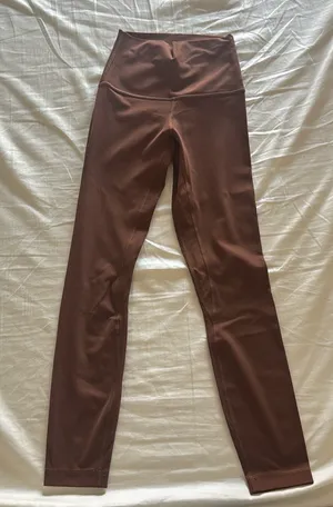 Lululemon Ribbed Winder Train High-Rise Tights 25" thumbnail 2
