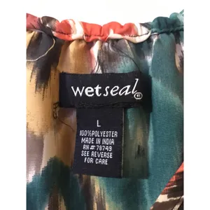 Wet Seal Aztec print romper thumbnail 3