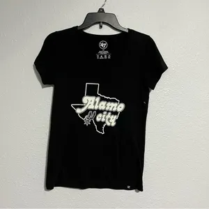 47 Brand San Antonio Spurs Alamo City Texas V-Neck T-Shirt Size Small thumbnail 2