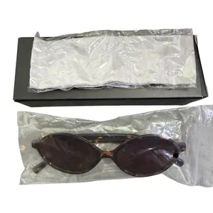 Boten‎ Retro Oval Sunglasses Tortoiseshell Brown Lens 90s Trendy Small Round NWT thumbnail 5