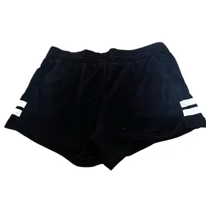 Victoria's Secret Women's Black Striped Lounge Shorts Size M Casual thumbnail 2