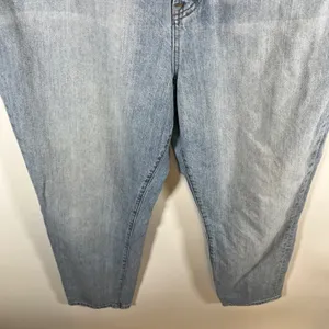 Madewell The Curvy Perfect Vintage Jean‎ Light Wash High Rise Tapered Denim 32 thumbnail 3