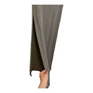 NWT Forever 21 Gray Elastic Waistband Maxi Skirt Size XS thumbnail 5