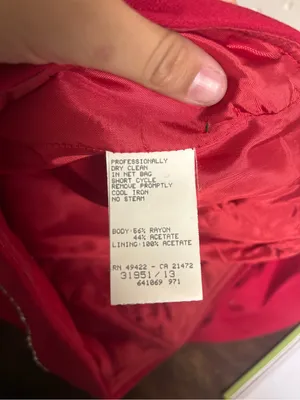 Vintage Gunne Sax Jessica McClintock Red Dress Made USA Size 3/4 Y2K **FLAWS** thumbnail 4