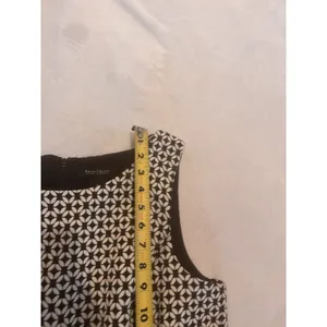 WHITE HOUSE BLACK MARKET black and white dress SZ 14 thumbnail 14