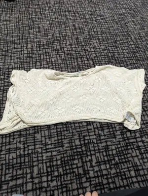 Kimchi Blue White Top Size Medium thumbnail 3