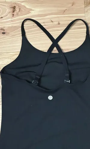 Zella Womens Tennis Dress Black Stretch Scoop Neck Spaghetti Strap Solid XS New thumbnail 9