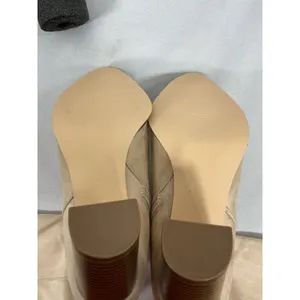 Womans New In Box Juliet Holy Knee High Fashion Riding Boots 7.5 Beige thumbnail 6