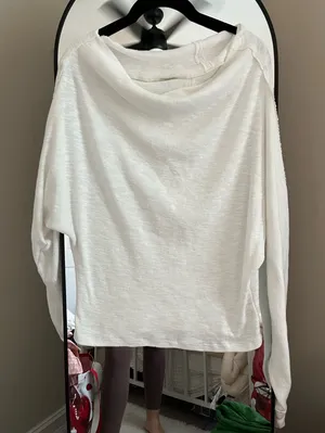 We The Free White Sweater Long Sleeve thumbnail 1