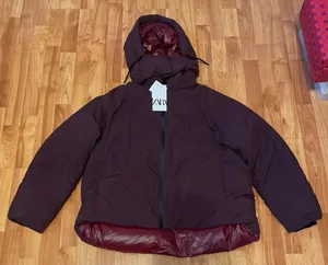 Zara Down Duck Copped‎ Puffer Jacket thumbnail 1