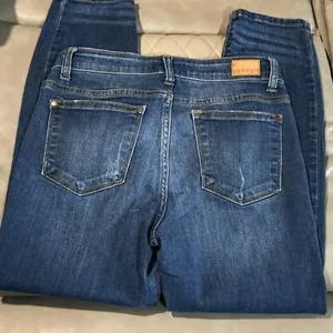 Judy Blue Dark Wash Skinny Jeans thumbnail 5
