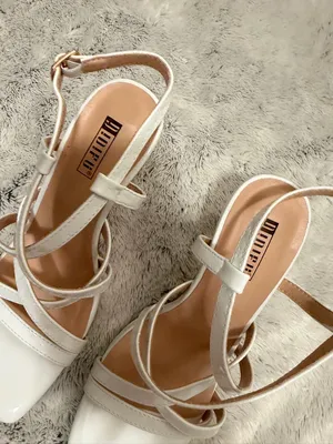 IDIFU White Patent Strappy Square thumbnail 2