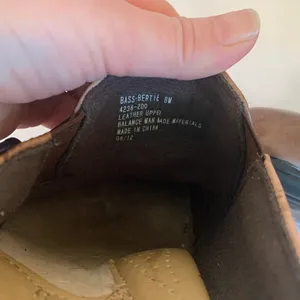 Bass Bertie Women’s Size 8 Boho Artsy Casual Brown Leather Clogs Slip-On Shoes thumbnail 7