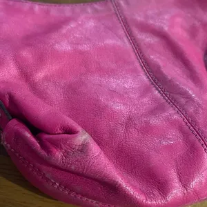 Coach Ashley Fushia Pink Leather Mini Crossbody Purse Handbag Y2K Romantic thumbnail 3