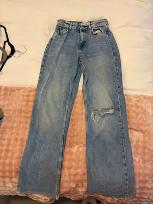 ZARA Wide-Leg Jeans High-Rise thumbnail 3