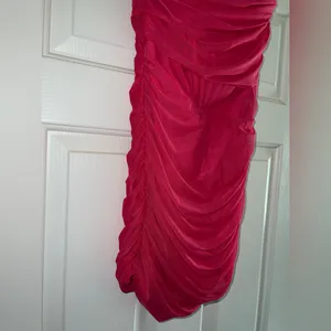Superdown Sonya Bustier Mesh Dress in Hot Pink Size Small thumbnail 7