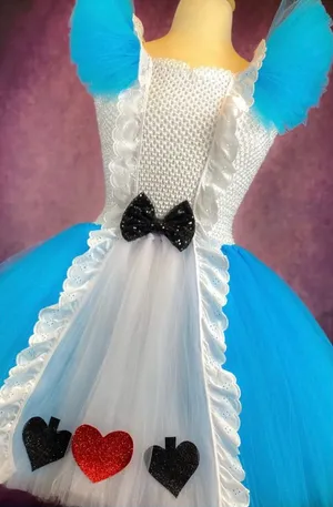 Alice in Wonderland Tulle Costume Dress Size: 18 New Halloween Costume Cosplay thumbnail 1