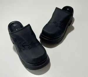 Xhilaration Platform Leather Sandals thumbnail 1