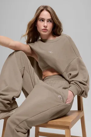 Alo Yoga Sweat Set Gravel thumbnail 2