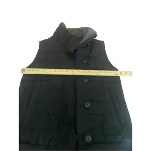 Patagonia Women’s Vagabunda Quilted Fleece Neck Puffer Vest Dark Gray S thumbnail 9