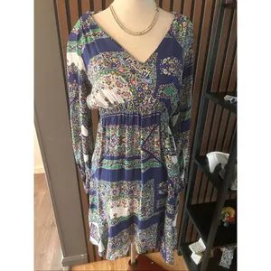 Anthropologie Maeve Monaco Dress Size S Multicolor Boho country girl thumbnail 2