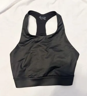 Offline by Aerie Shiny Black Tank in Medium thumbnail 1