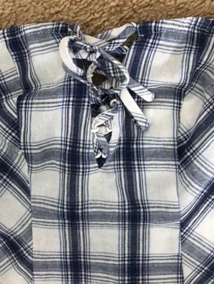 Somedays Lovin strapless gingham dress NWT thumbnail 4