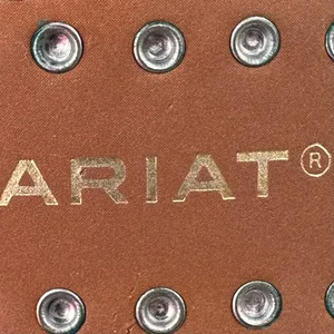 Ariat Women’s Handcrafted Brown Leather Belt Limited Edition Rhinestone Buckle thumbnail 11