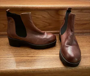 Anthropologie Booties Leather thumbnail 1