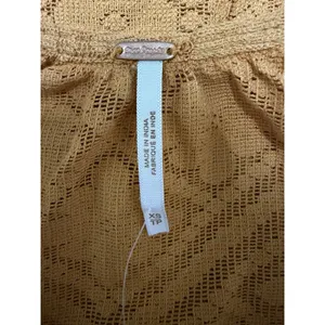 Free People Mae Tunic Top Ruched Pleated Blouse Russet Orange Women's Size XS‎ thumbnail 11