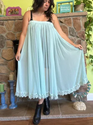 NWT Anthropologie Sheer Maxi Skirt thumbnail 2