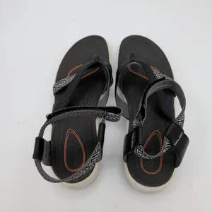 ECCO Cruise Sport Sandals Womens Black Leather Strappy Geometric‎ Print 37 6-6.5 thumbnail 6