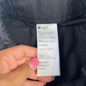 Figs Black Uman Jogger Scrub Pants Small Women thumbnail 7
