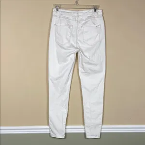 Massimo Dutti Women’s Skinny Fit White Pants thumbnail 7