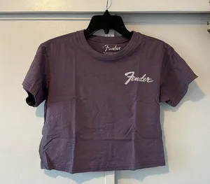 Purple Fender Cropped Tee thumbnail 1
