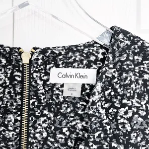 Calvin Klein Snow Leopard Sheath Dress thumbnail 3