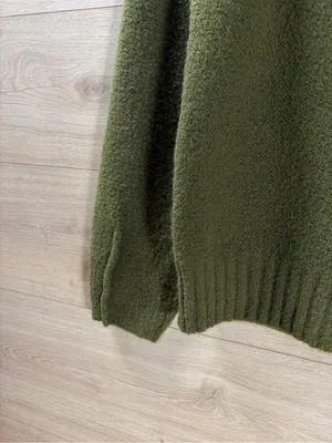 Universal Threads Olive Very Soft Turtleneck Sweater Small thumbnail 4
