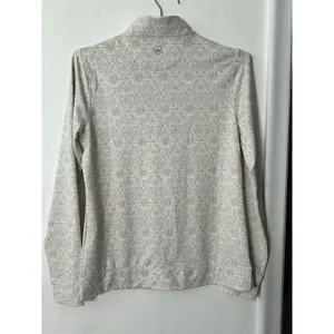 Peter Millar Perth Shell Pullover Ivory Shell Print Quarter-Zip NEW thumbnail 2