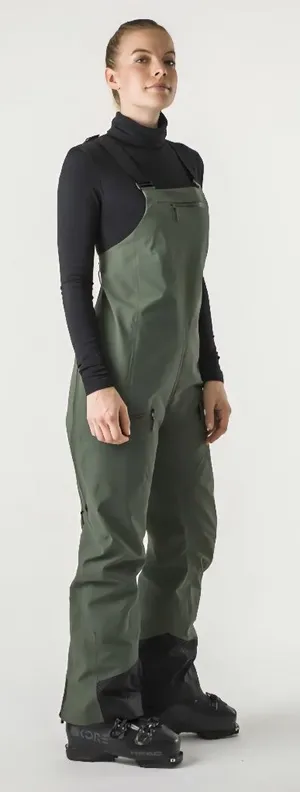 HEAD Kore Bib Pants Women Olive Green/Black Size XS‎ thumbnail 1
