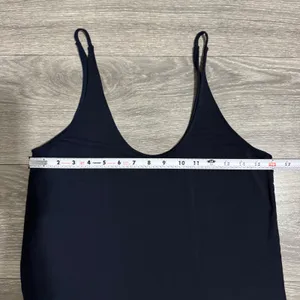 Zara W&B Collection Navy‎ Blue Scoop Neck Spaghetti Strap Tank Top Size M thumbnail 6