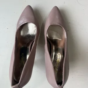 Kohl's Chic Nude Heels Pink Size 7.5 thumbnail 3